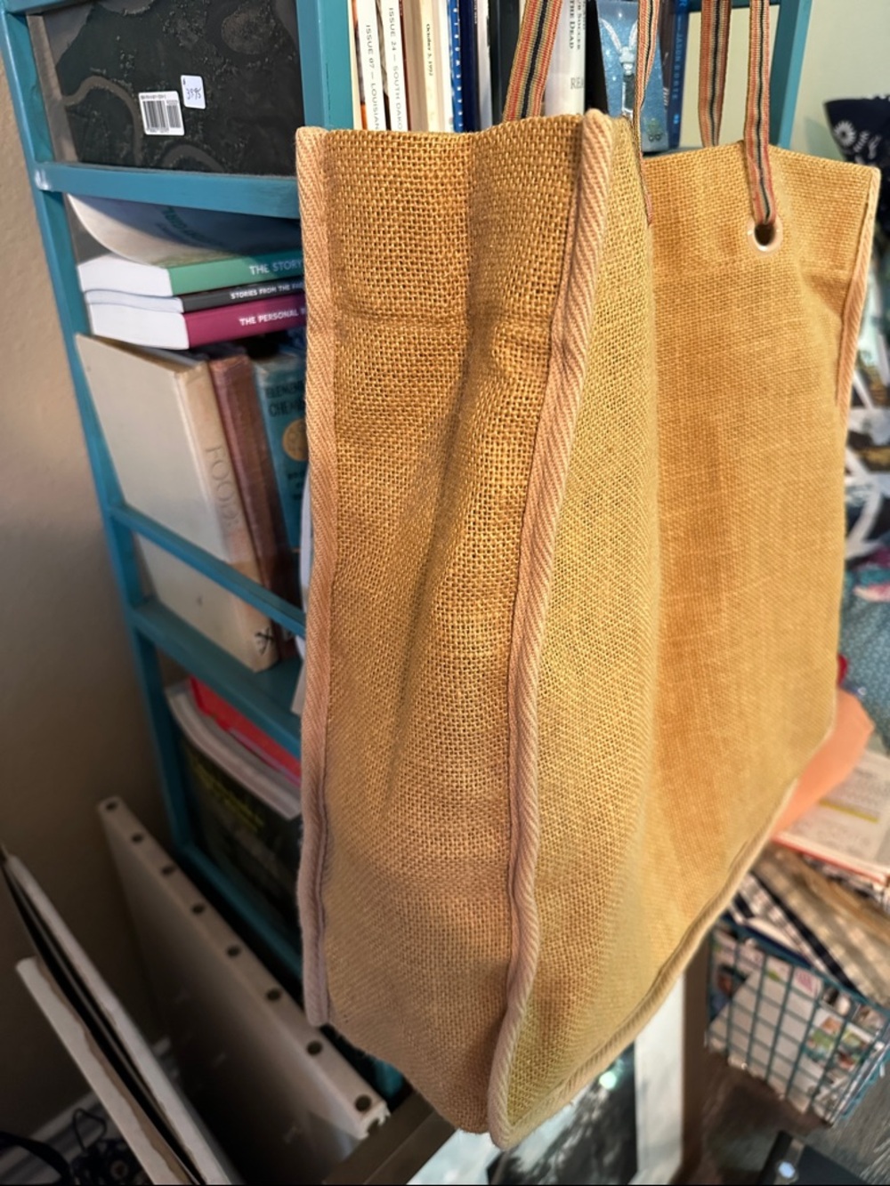 J. Crew Jute Beach Tote - Picture 7 of 8